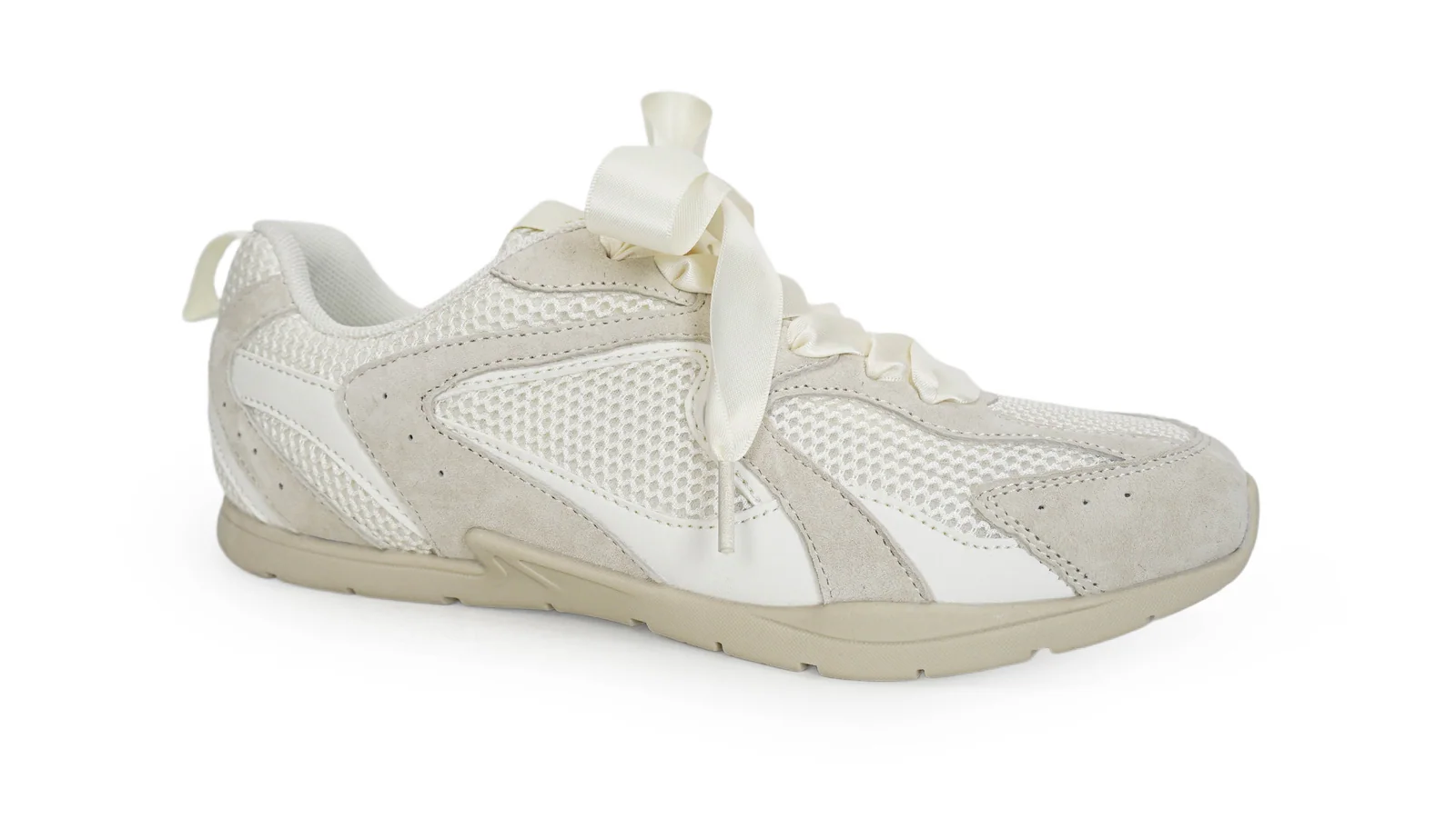 Zapatilla casual de moda 05 — Blanco / Marfil