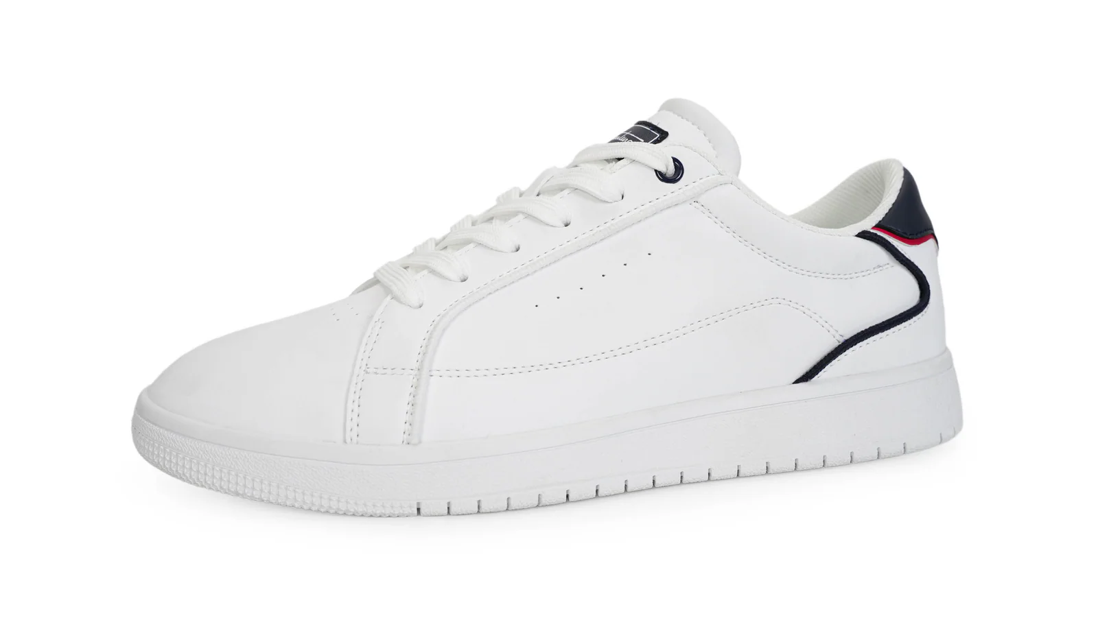 Zapatilla urbana moderna 05 — Blanco / Marfil